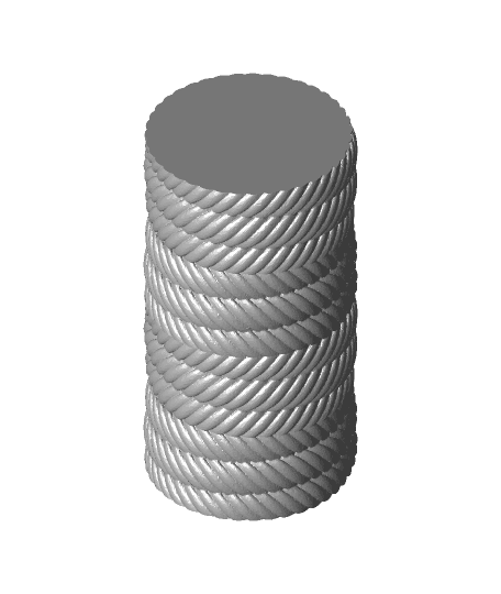 Reversing Rope Vase 3d model