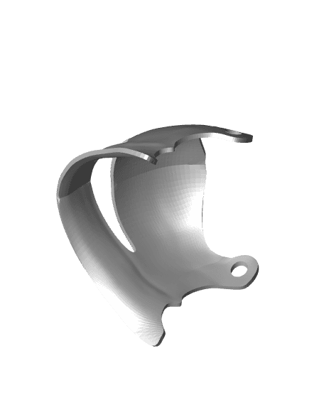 German Sallet Helmet with Bevor 3d model