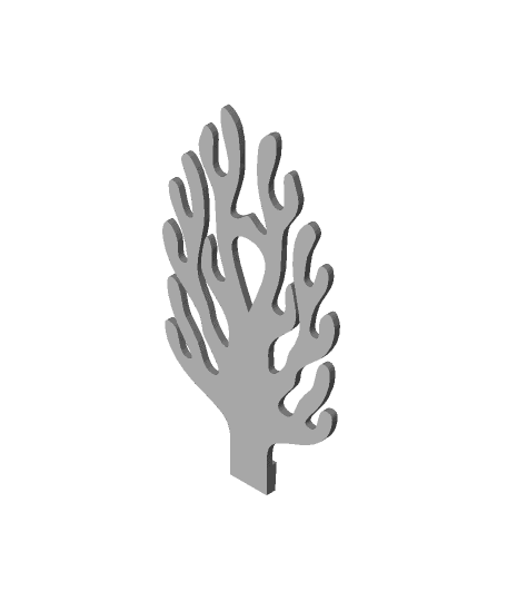 Milepora alciocornis 3d model