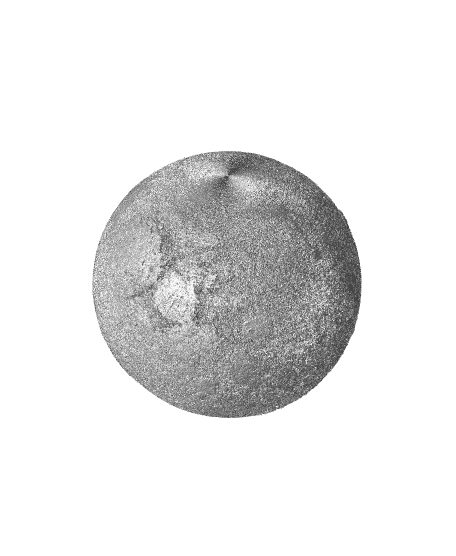 Moon Ceiling Lamp 3d model