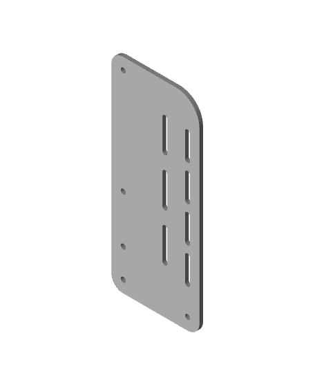 Snapmaker 2 A350 Enclosure mounting plate 3d model