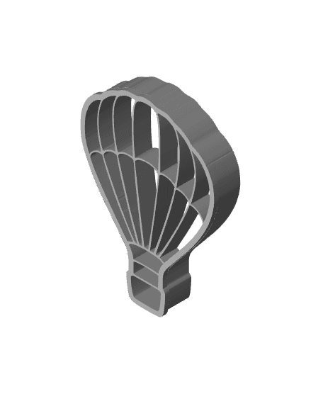 Balloon Cookie Cutter, Biscuit Cutter 3d model