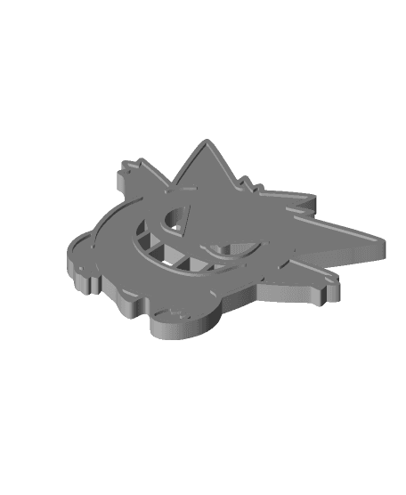 Gengar Charm (hollow) 3d model
