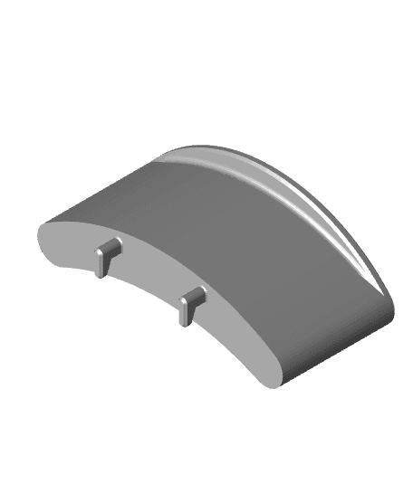 Headphone holder Skadis mount.stl 3d model