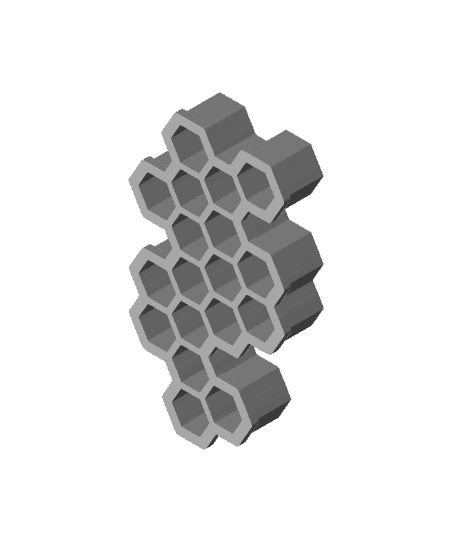 Hexagon Cookie Cutter, Biscuit Cutter 3d model