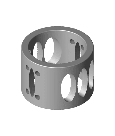Eliipses Napkin Ring 3d model