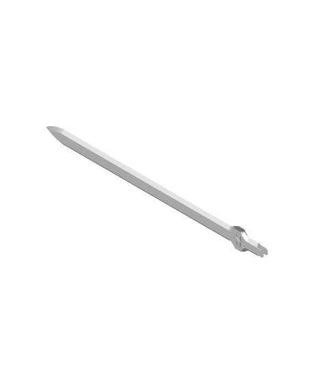 Master Sword Blade 3d model