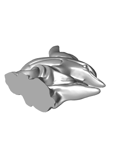 dolphin wave 3d model