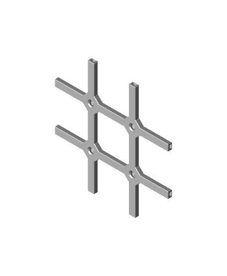 3x3 Lid Beam 3d model