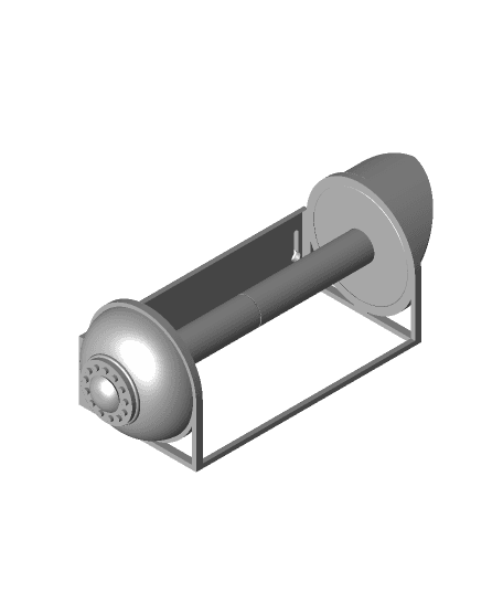 OceanGate PaperTowel Holder Titan Submarine Paper Towel holder - #FunctionalArt 3d model
