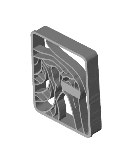 Skeleton Cookie Cutter, Biscuit Cutter 3d model