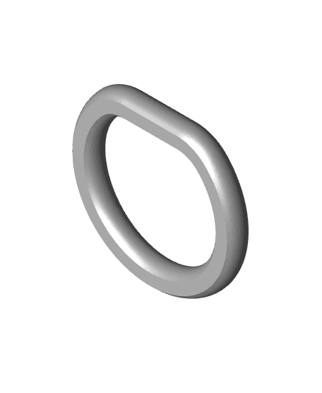 Gymnastic Rings (Exercise, Gym, Climbing, Crossfit, etc.) 3d model