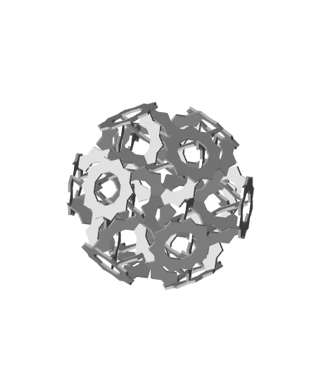 ROELOFS DODECAHEDRAL POLYKNOT 1 3d model