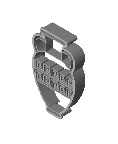 Vase Cookie Cutter, Biscuit Cutter 3d model