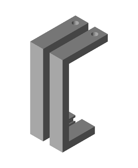 switch wall mount stl 3d model