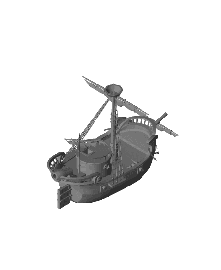 Marine Ship 3d model