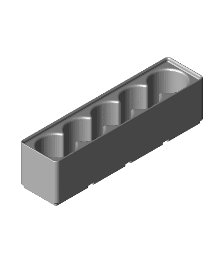 Gridfinity Vape Accessories Storage 3d model