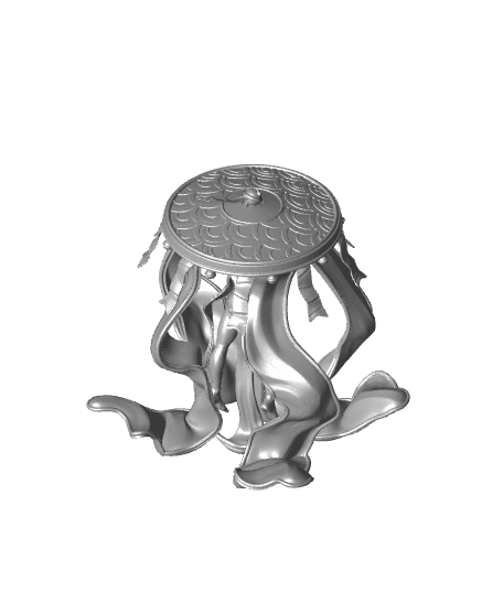 Jibakurei 02 (50mm Base) 3d model