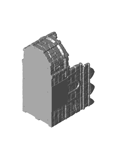 Osthold Ruins - Gate 3d model