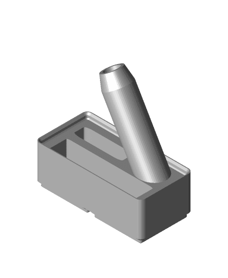 Gridfinity Exacto or Scalpel holder 3d model