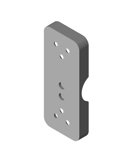 Philips Hue Smart Dimmer Switch Slim Footprint Wall Mount 3d model