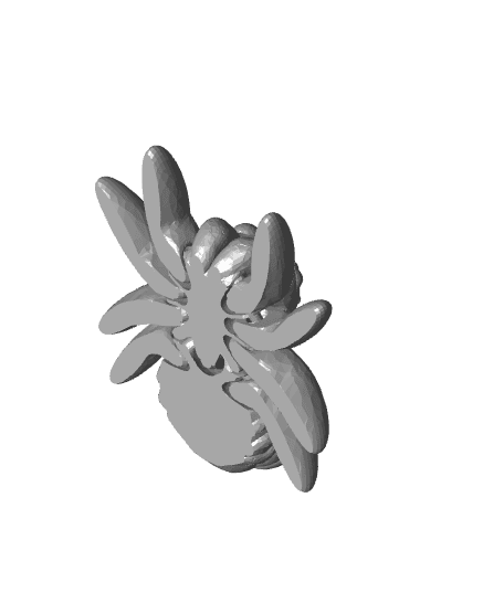 Tiny Pumpkin Spider 3d model