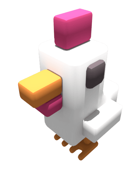 Chicken (Blender Version) 3d model