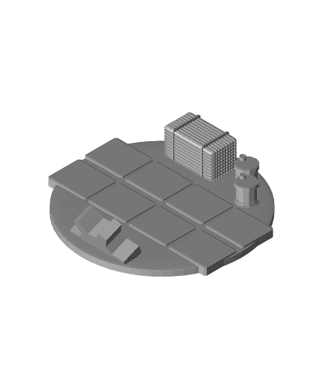FHW: October Print base (BoD) 3d model