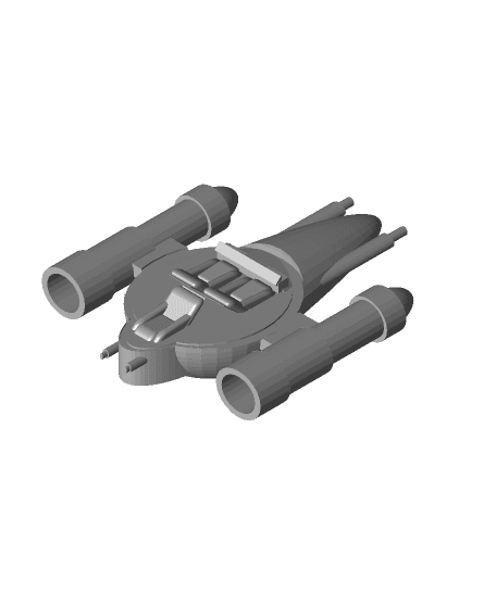 Space Transport 3d model