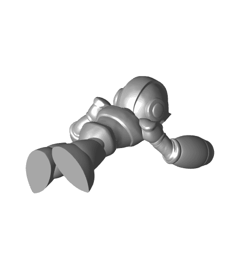 Megaman 3d model