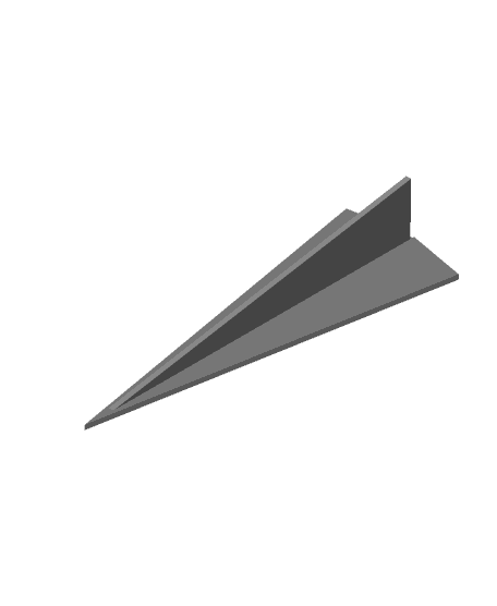 Plastic airplane 3d model