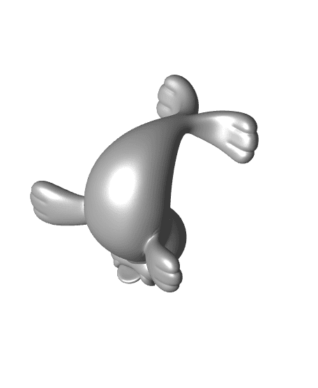 Pokemon Seel #86 - Optimized for 3D Printing 3d model