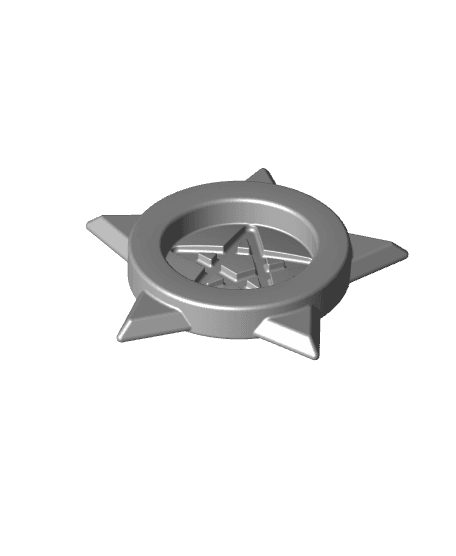 Helltaker Judgement Belt Pendant 3d model