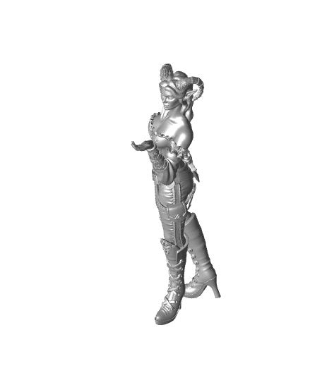 Tiefling Rogue - Hellspawn Thief 3d model