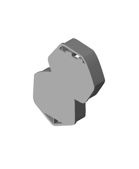 Dice Cookie Cutter, Biscuit Cutter 3d model