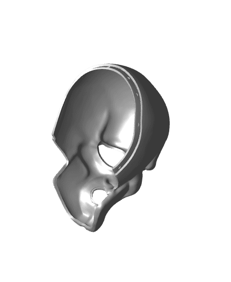 Handsome Squidward Mask 3d model