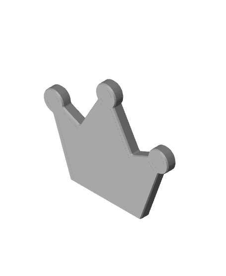 Magnetic Accesory - Crown by TeeT3D 3d model