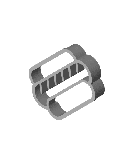 Hot Dog Cookie Cutter, Biscuit Cutter 3d model