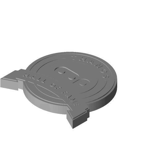 Thangs Hall of Fame Badge 3d model