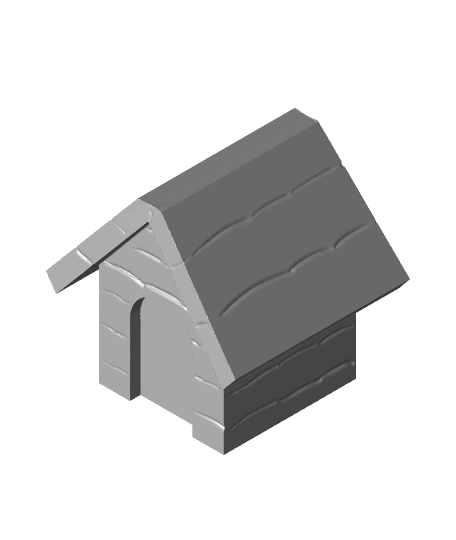 Snoopy House (for Pilot Snoopy) 3d model