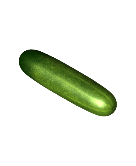 Cucumber 3d model