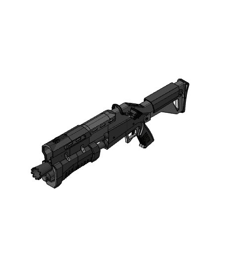 Fortnite Tactical Shotgun - Source File 3d model