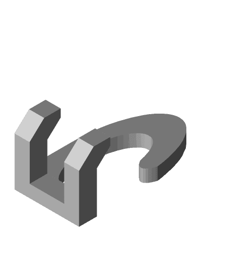Sturdy hook for Baubles 3d model