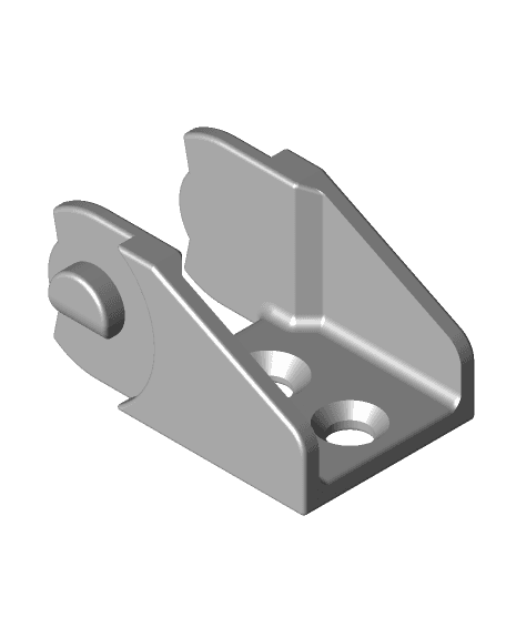 Cable chain end caps for IGUS 16mm chain (Rev2) 3d model