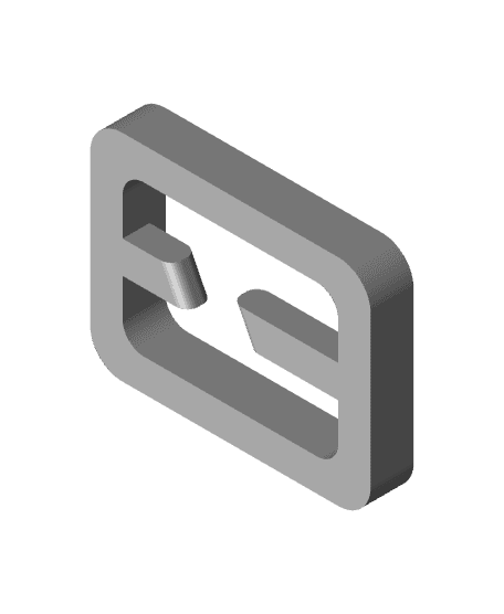 Bellroy Backpack Tri-Glide Slide Buckle 3d model