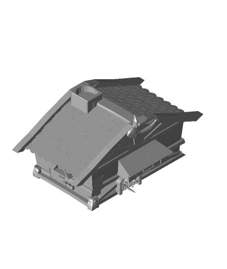 Elf house 3d model