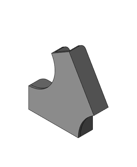 Cat Scratcher Bracket 3d model