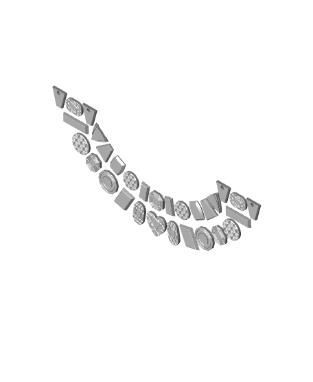 Mother's Day Necklace 3d model