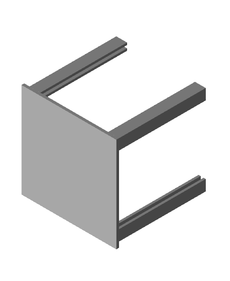 Pin board pencil holder 3d model