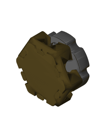 Hextraction Six Shooter Tile 3d model